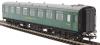 Maunsell composite dining saloon S7843S in BR southern region green
