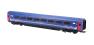 Mk3 TSO trailer standard open 42013 (Coach E) in First Great Western 'Dynamic lines' purple