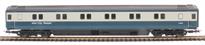 Mk3 SLE sleeping car E10611 in BR blue and grey with "Inter-City Sleeper" branding
