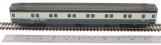 Mk3 SLE sleeping car E10654 in BR blue and grey with "Inter-City Sleeper" branding
