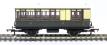 4 wheel brake 3rd 301 in GWR chocolate and cream