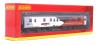 Mk2F BSO brake second open 9525 in Loram Rail Operations red and black