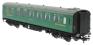 Maunsell third class dining saloon 7844 in SR malachite green