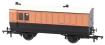4 wheel full brake in LSWR brown and umber - 82