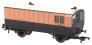 4 wheel full brake in LSWR brown and umber - 82