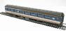 Mk2A BFK brake first corridor in Network SouthEast - 17057 - weathered