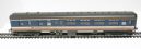 Mk2A BFK brake first corridor in Network SouthEast - 17057 - weathered