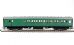 BR Southern green Maunsell 6 compartment 3rd class brake coach S3744S
