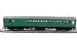 Maunsell 6 compartment 3rd class brake coach in BR Southern green - S3745S