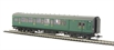 Southern Railway green Maunsell 3rd Class Composite Brake 6592 in Southern Green (High Window)