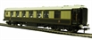 Pullman 3rd class kitchen car 'No 169' - Matchboard sides - working table lamps