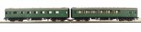 BR Maunsell Pull Push Pack in Southern Region green - S1359S & S6695S