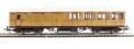 LNER Thompson Teak effect Non-Corridor Brake third class coach 87013