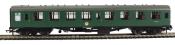 Mk1 SK second corridor S24305 in BR green - with lights
