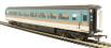 Mk3 TS trailer second 42225 in Midland Mainline teal livery