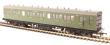 58' Maunsell Rebuilt (Ex LSWR 48') six compartment brake third 2625 in SR olive green