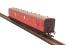 58' Maunsell Rebuilt (Ex-LSWR 48GÇÖ) six compartment brake third S2627S in BR maroon