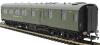 Maunsell restaurant kitchen and dining car 7865 in SR olive green