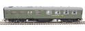 Maunsell restaurant kitchen and dining car 7869 in SR olive green