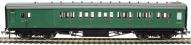 Maunsell brake second corridor S2763S in BR green