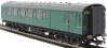 Maunsell brake second corridor S2764S in BR green