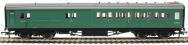 Maunsell 4 compartment brake second corridor S3232S in BR green