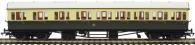Collett 57' 'Bow ended' non-corridor composite (Left-hand) 6360 in GWR chocolate and cream
