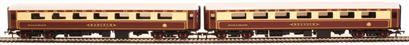 Mk2E coaches in Northern Belle livery - pack of three