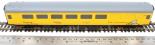 Mk2F test train plain line recognition vehicle 72631 in Network Rail yellow