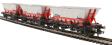 HAA MGR hopper wagons in Railfreight grey with red cradle - pack of three - 356106, 356107, 356108