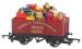 7-plank open wagon with Christmas gifts - Hornby Merry Christmas 2023