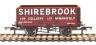 7 plank open wagon "Shirebrook Colliery, Mansfield" - 159