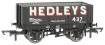 6-plank open wagon in Hedleys black - 437