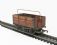 7-plank wagon with sheet rail and cover 'Chance & Hunt' 158 (weathered)