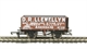 7 plank wagon in brown - D.R. Llewellyn, Aberdare - No. 56