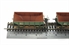ZFO/ZFP 'Trout' Ballast Hopper in BR departmental olive - DB992157, DB992158 & DB992159 - Weathered - Pack of 3