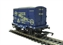 Conflat N240728 & Container BK1820 in LNER blue