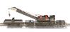 BR Operating 75 Ton Breakdown Crane in BR black with early emblem - weathered