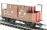 LSWR 20 ton brake van 5359 in LSWR bauxite with red ends