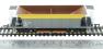 YGB 'Seacow' bogie ballast hopper DB980121 in Civil Engineers 'Dutch' grey and yellow