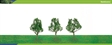 Deciduous 63mm (Pack of 3) - Professional trees