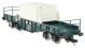 FNA-D Nuclear Flask wagon in Direct Rail Services teal - 11 70 9229 001-6