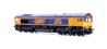 Class 66 66788 Locomotion 15 GBRf Standard Livery Diesel Locomotive - DCC Sound