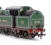Highly Detail Glossy Weathered Robinson A5 (GCR Class 9N) 4-6-2 Tank Locomotive in GCR Great Central Green No.373