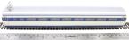 Shinkansen 0 series 4-car coach add-on pack in Japanese National Railways white and blue