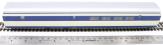 Shinkansen 0 series 4-car coach add-on pack in Japanese National Railways white and blue