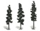 2.5 - 6" Forest Green Pine - Realistic Tree Kit - Pack Of 24