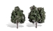 5 - 6" Cool Shade (Dark) Trees - Pack Of 2