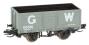 7-plank open wagon in GWR grey - 06516