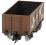 7-plank open wagon in SR brown - 40023